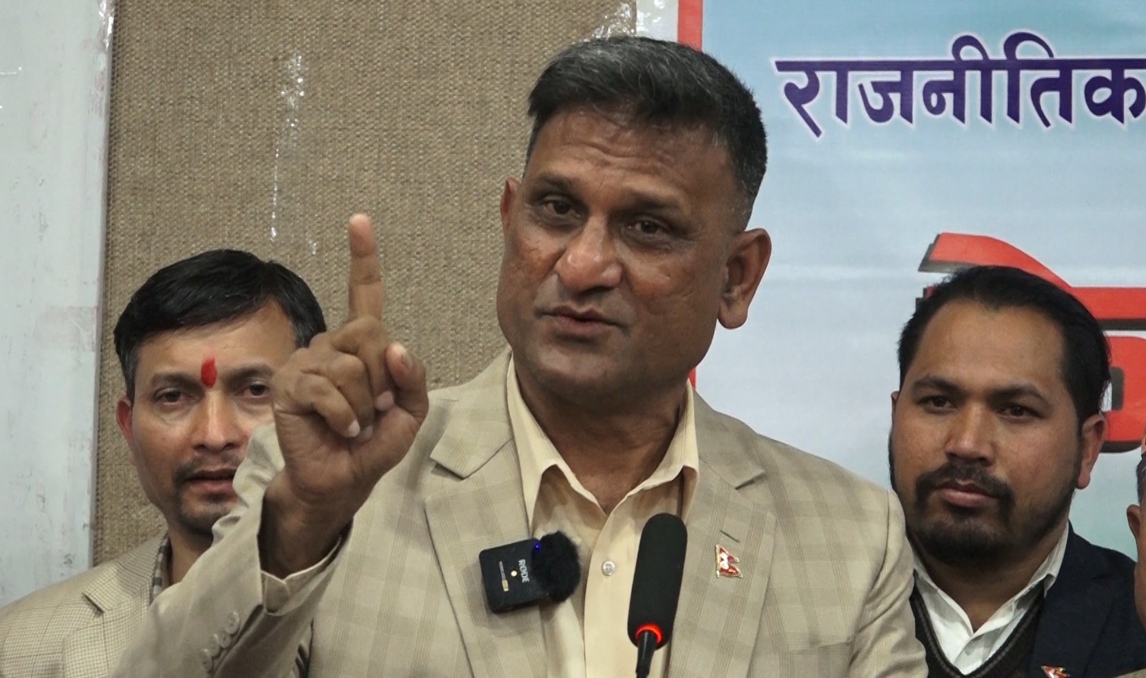 काठमाडौं निर्वाचन क्षेत्र नम्बर १ बाट चुनाव लड्ने रमेश खरेलको घोषणा